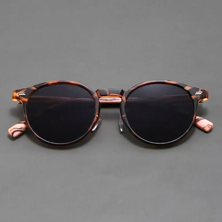 Frosted Two-Tone Sunglasses