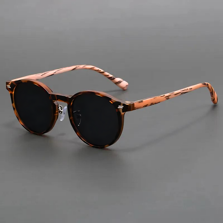 Frosted Two-Tone Sunglasses