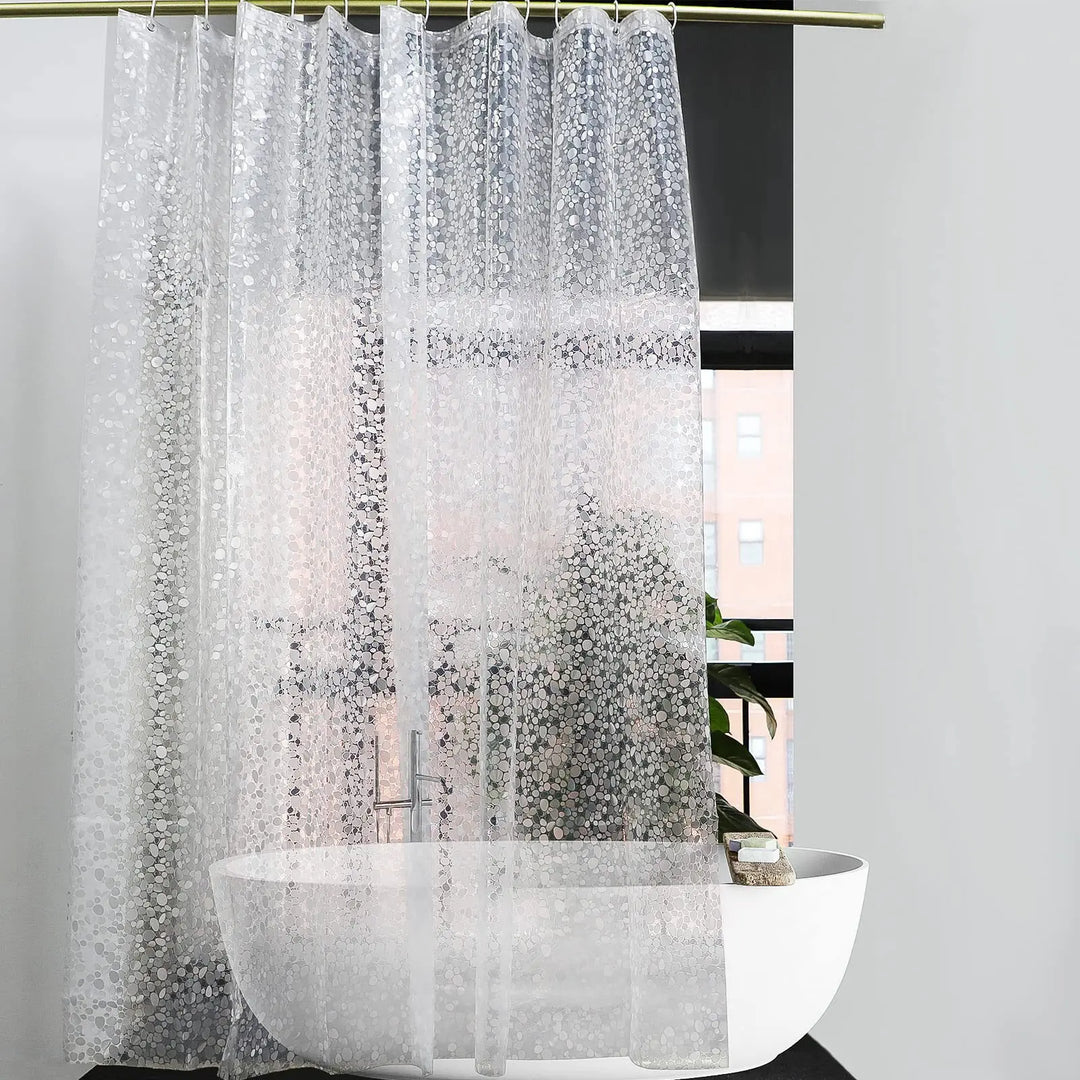 PebbleLux Shower Curtain