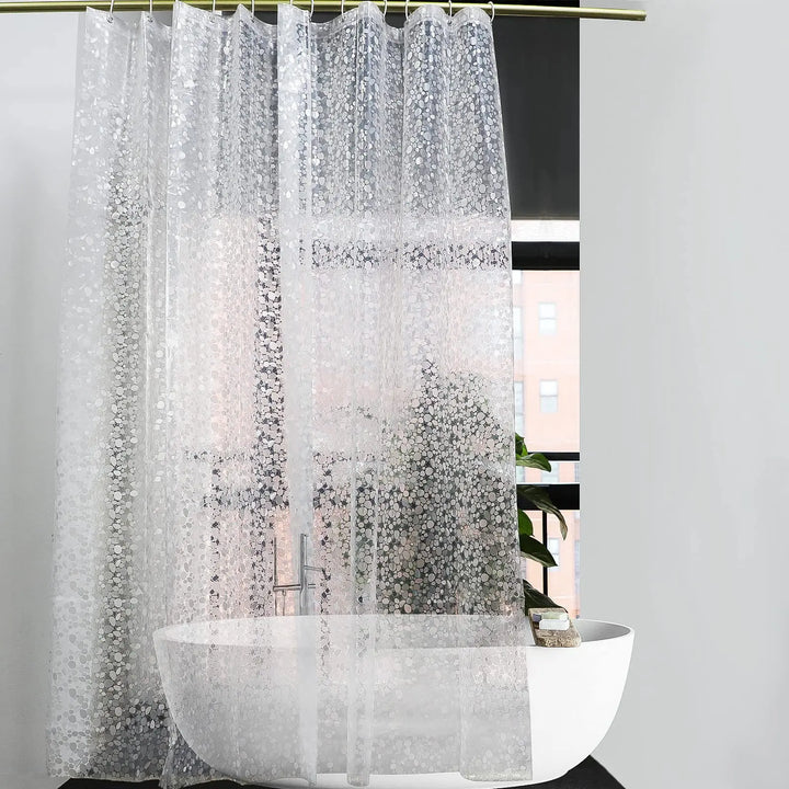 PebbleLux Shower Curtain
