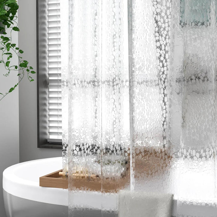 PebbleLux Shower Curtain