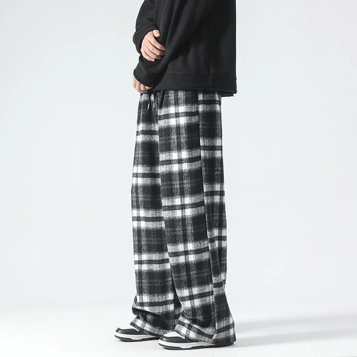 Vibe Plaid Trousers
