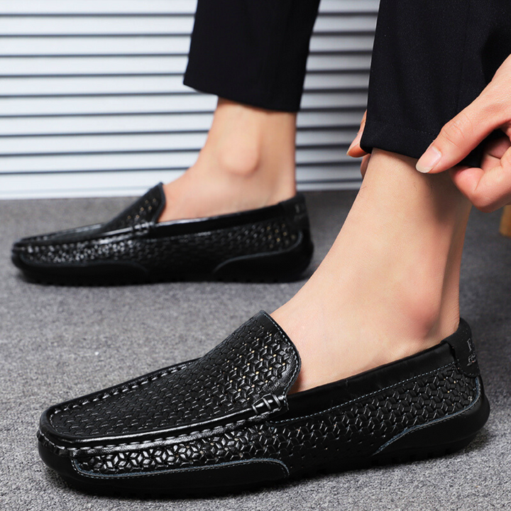Venetie Genuine Leather Breathable Loafer