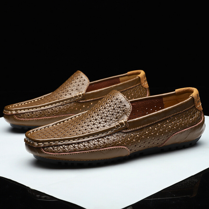 Venetie Genuine Leather Breathable Loafer