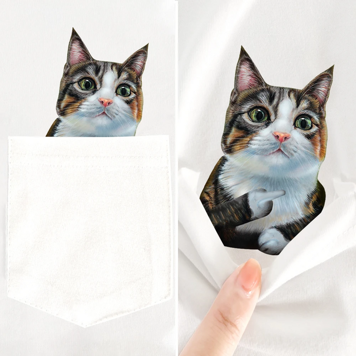 Catitude Pocket T-Shirt