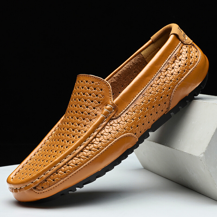 Venetie Genuine Leather Breathable Loafer